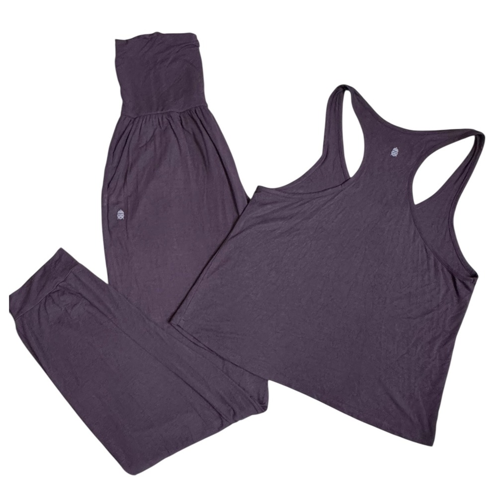 Women’s Plum Racerback Tank & Jogger Set